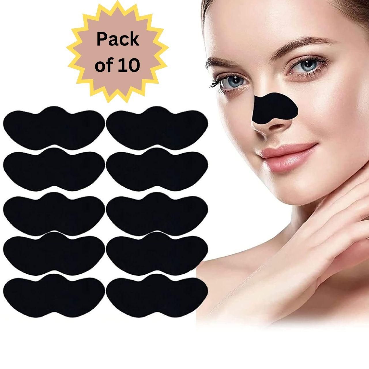 Deep Cleansing Blackhead Remover Strips (Pack of 10)